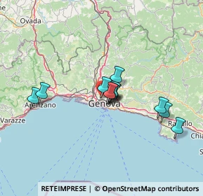 Mappa 16134 Genova GE, Italia (10.55583)