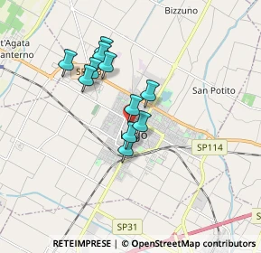 Mappa Via Amendola G., 48022 Lugo RA, Italia (1.35091)