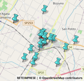 Mappa Via Amendola G., 48022 Lugo RA, Italia (1.5805)