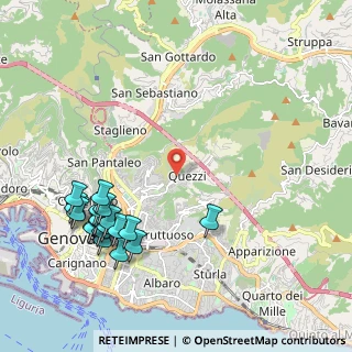 Mappa Via Casini, 16144 Genova GE, Italia (2.544)