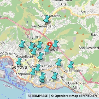 Mappa Via Casini, 16144 Genova GE, Italia (2.11529)