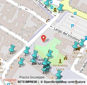 Mappa Piazza I Maggio, 48022 Lugo RA, Italia (0.087)