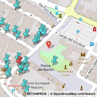 Mappa Piazza I Maggio, 48022 Lugo RA, Italia (0.075)