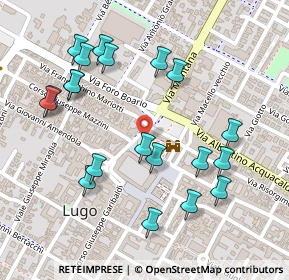 Mappa Piazza I Maggio, 48022 Lugo RA, Italia (0.2705)