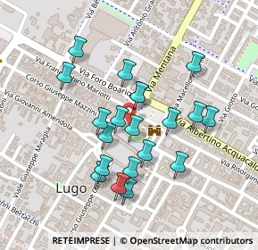 Mappa Piazza I Maggio, 48022 Lugo RA, Italia (0.2025)