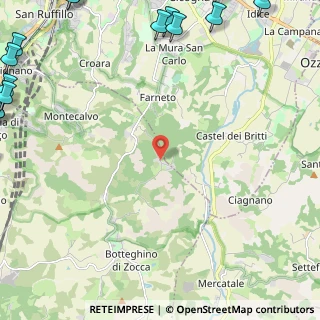 Mappa Via Gaibola, 40065 Pianoro BO, Italia (4.423)