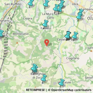 Mappa Via Gaibola, 40065 Pianoro BO, Italia (3.295)