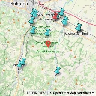 Mappa Via Gaibola, 40065 Pianoro BO, Italia (5.2325)