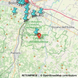 Mappa Via Gaibola, 40065 Pianoro BO, Italia (7.132)