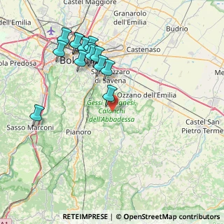Mappa Via Gaibola, 40065 Pianoro BO, Italia (8.62357)