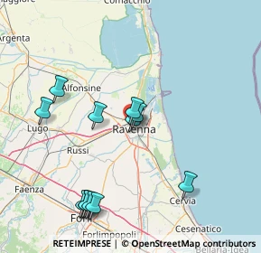 Mappa Via Chiesa, 48125 Ravenna RA, Italia (16.71167)