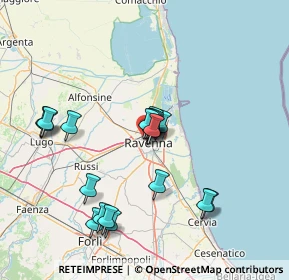 Mappa Via Chiesa, 48125 Ravenna RA, Italia (13.158)