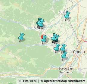 Mappa Unnamed Road, 12020 Caraglio CN, Italia (5.68857)