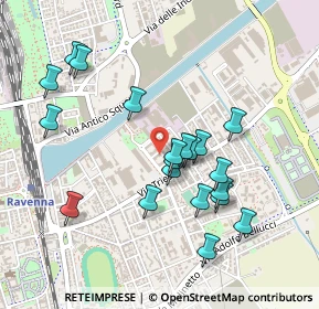 Mappa Viale Giovanna Bosi Maramotti, 48122 Ravenna RA, Italia (0.4595)