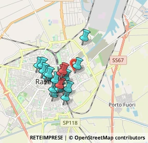 Mappa Viale Giovanna Bosi Maramotti, 48122 Ravenna RA, Italia (1.441)