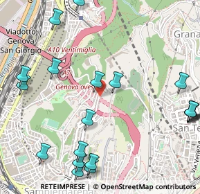Mappa Autostrada dei Giovi, 16149 Genova GE, Italia (0.723)