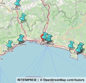 Mappa Autostrada dei Giovi, 16149 Genova GE, Italia (19.28923)
