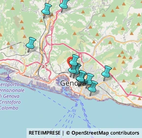 Mappa Salita della Madonnetta, 16136 Genova GE, Italia (3.04833)