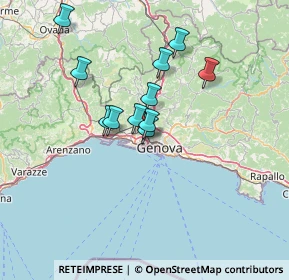 Mappa Via Antonio Pellegrini, 16167 Genova GE, Italia (11.29273)
