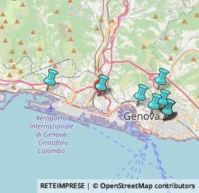 Mappa Via Antonio Pellegrini, 16167 Genova GE, Italia (4.73727)