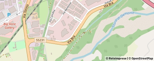 Mappa Cuneo