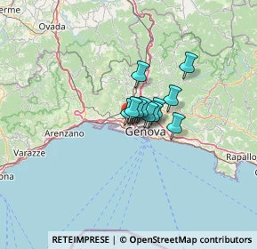 Mappa Via Pier Luigi Bagnasco, 16154 Genova GE, Italia (6.04545)