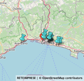 Mappa Via Pier Luigi Bagnasco, 16154 Genova GE, Italia (6.62727)
