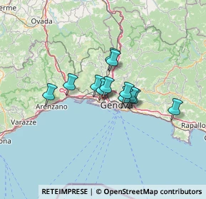 Mappa Via Pier Luigi Bagnasco, 16154 Genova GE, Italia (8.505)