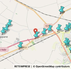 Mappa Via dei Granatieri, 48124 Ravenna RA, Italia (3.287)