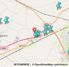 Mappa Via dei Granatieri, 48124 Ravenna RA, Italia (2.865)