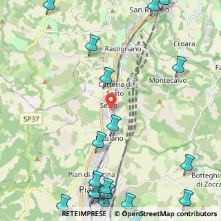 Mappa Via Giuseppe Verdi, 40065 Pianoro BO, Italia (3.5585)