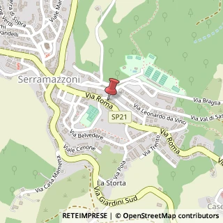 Mappa Via Roma, 301, 41028 Serramazzoni, Modena (Emilia Romagna)