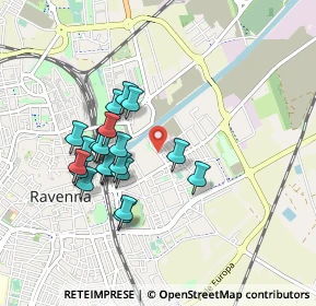 Mappa Via Giovanni Miserocchi, 48122 Ravenna RA, Italia (0.8185)