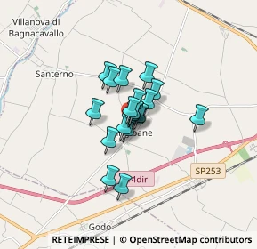 Mappa Via Domenico Babini, 48124 Piangipane RA, Italia (0.8605)