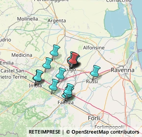Mappa 6 Barbiano, 48033 Cotignola RA, Italia (9.43222)