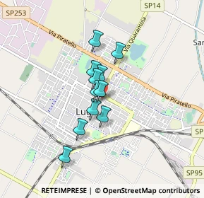 Mappa Via Largo Relencini, 48022 Lugo RA, Italia (0.57727)