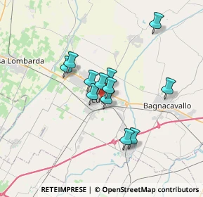 Mappa Via Largo Relencini, 48022 Lugo RA, Italia (2.61833)
