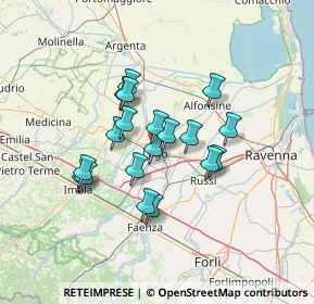 Mappa Via Largo Relencini, 48022 Lugo RA, Italia (10.77421)