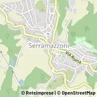 Karte Serramazzoni