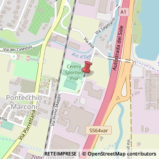 Mappa Via Primo Maggio, 13, 40037 Sasso Marconi, Bologna (Emilia Romagna)