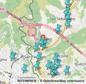 Mappa Monumental Cemetery of, 16137 Genova GE, Italia (1.276)