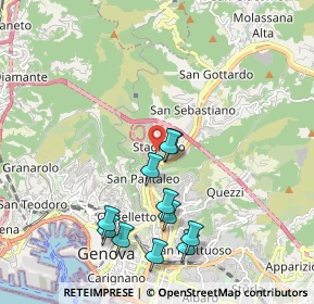 Mappa Monumental Cemetery of, 16137 Genova GE, Italia (2.02455)