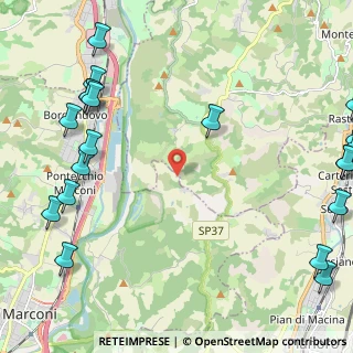 Mappa Via Cavaioni, 40037 Sasso Marconi BO, Italia (3.401)