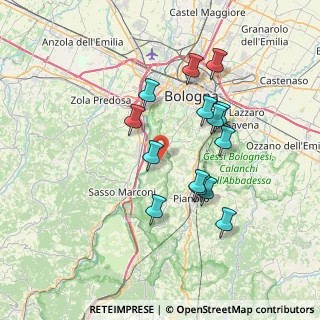 Mappa Via Cavaioni, 40037 Sasso Marconi BO, Italia (6.64286)