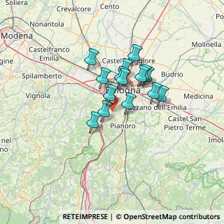 Mappa Via Cavaioni, 40037 Sasso Marconi BO, Italia (9.73)
