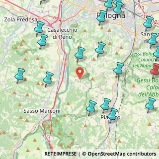 Mappa Via Cavaioni, 40037 Sasso Marconi BO, Italia (6.4415)