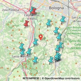 Mappa Via Cavaioni, 40037 Sasso Marconi BO, Italia (4.822)