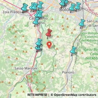 Mappa Via Cavaioni, 40037 Sasso Marconi BO, Italia (5.9555)