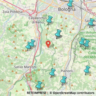 Mappa Via Cavaioni, 40037 Sasso Marconi BO, Italia (5.67846)