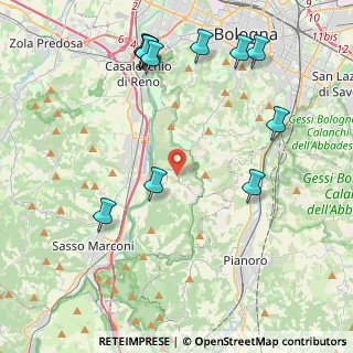 Mappa Via Cavaioni, 40037 Sasso Marconi BO, Italia (5.0825)